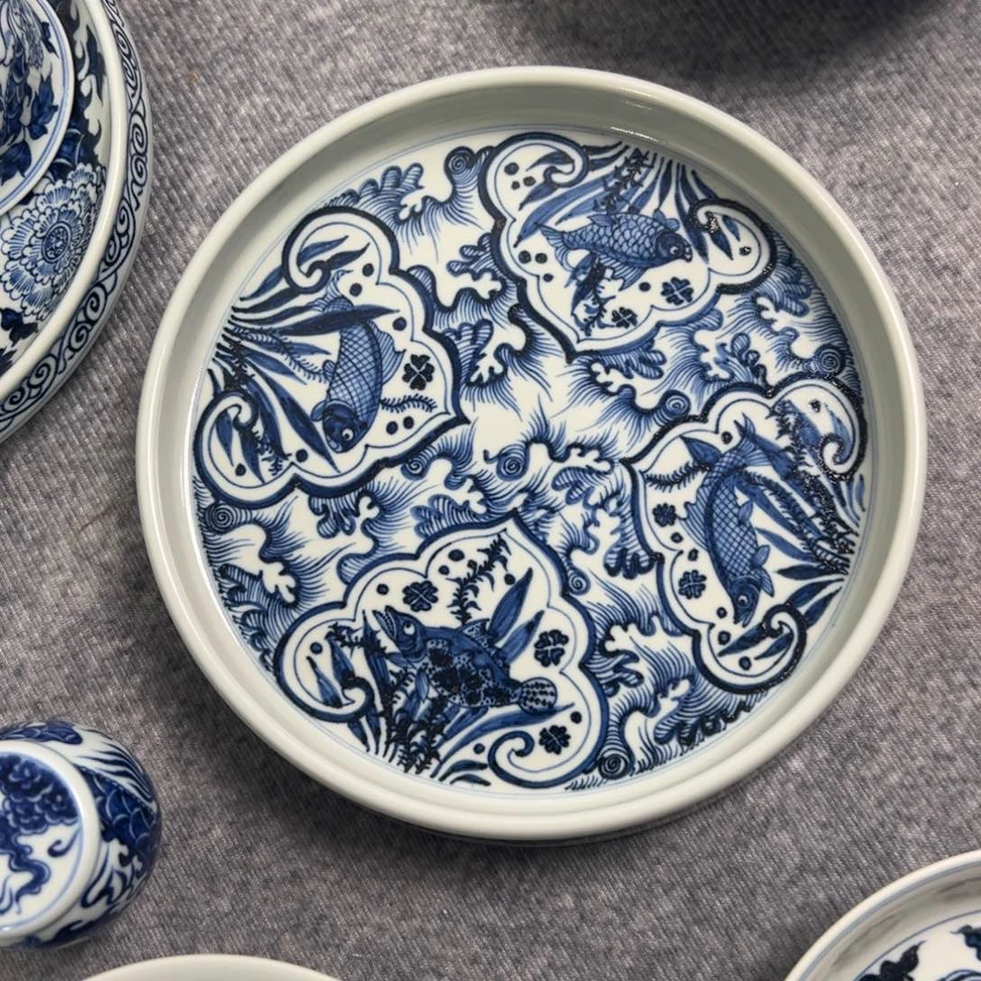 龙**木景德镇手工手绘茶具