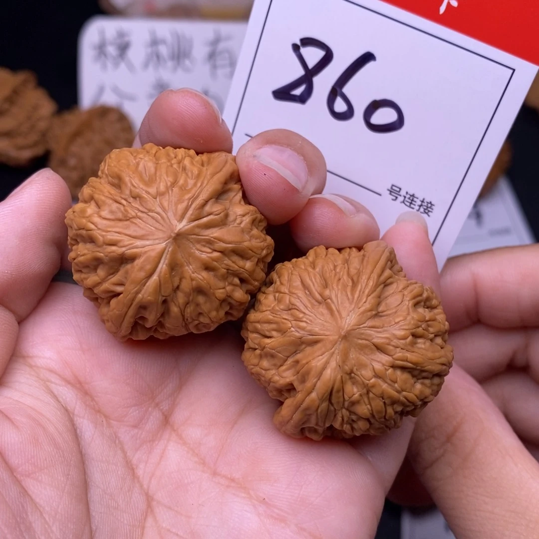 文玩核桃把件860全品铁锤妹妹3.6