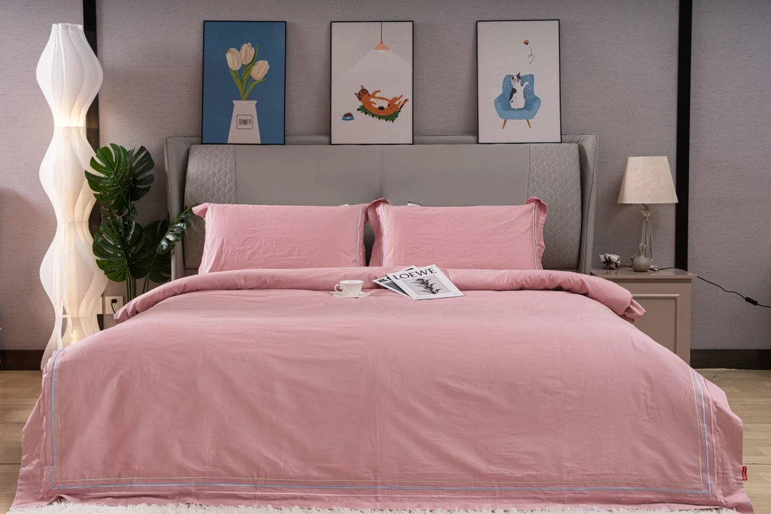 【董事长专属】高端全棉轻奢四件套-简爱D
