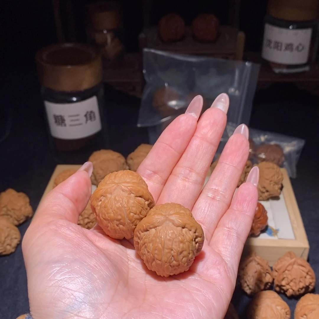 蘑***5吊坠文玩核桃舍利子34