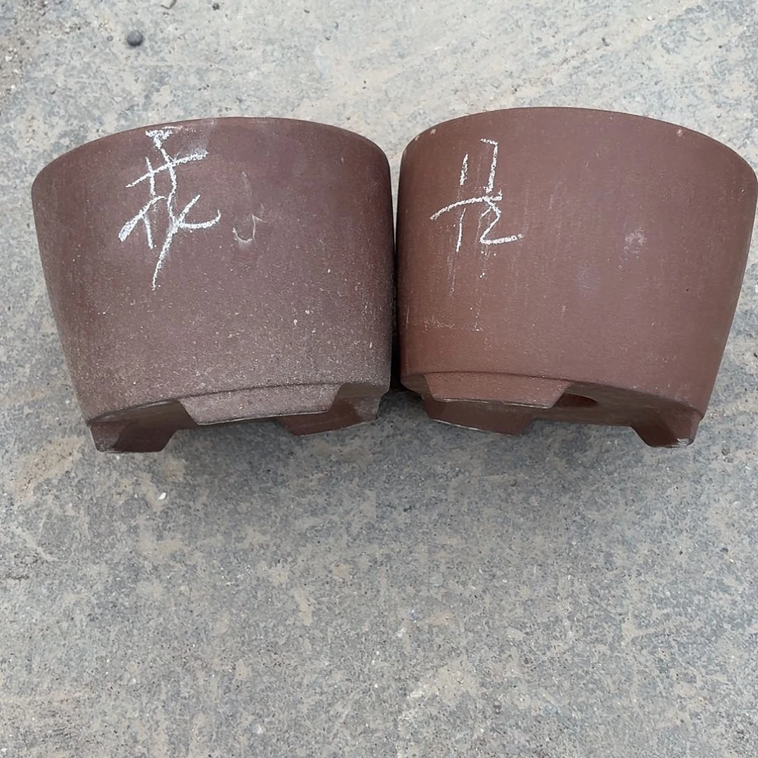 宜兴紫砂花盆，现货发