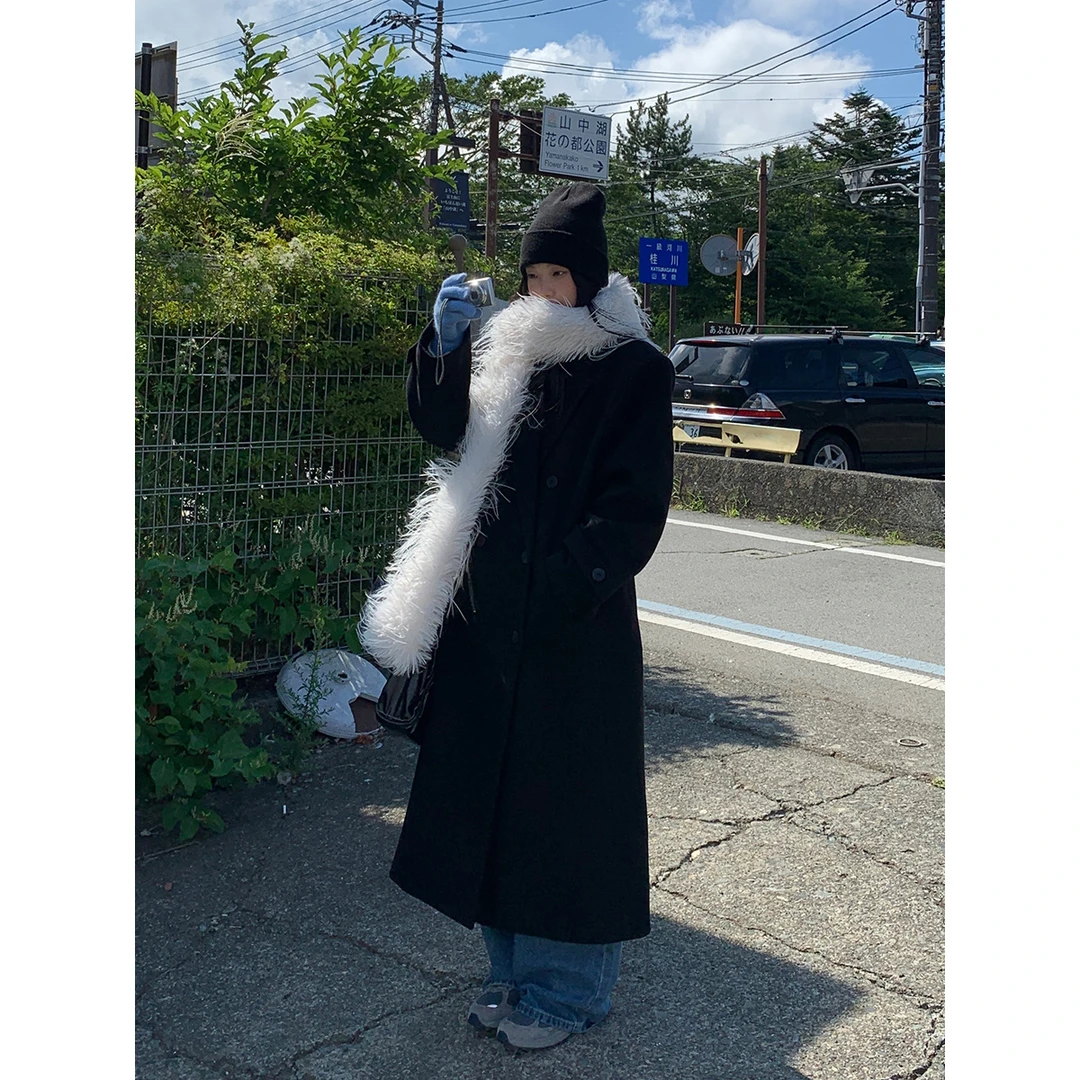 【粥粥清仓】毛呢外套243N2799