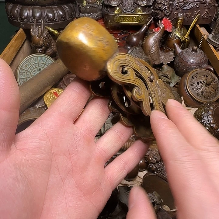 铜材质文玩摆件装饰