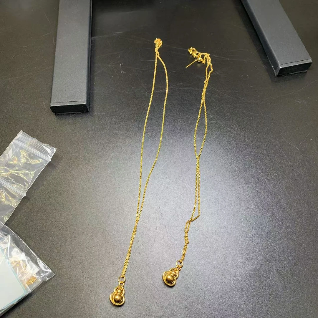 足金葫芦项链 发一件