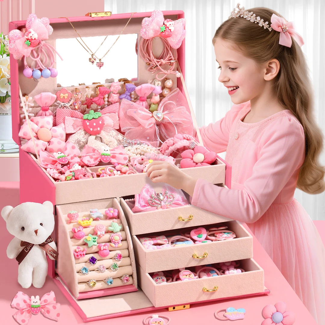 儿童生日礼物女生高级感发夹8岁实用公主礼盒10岁学生开学伴手礼9