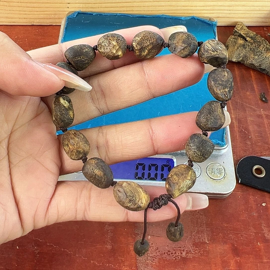 沉香沉香碎屑树丁单圈沉水9g