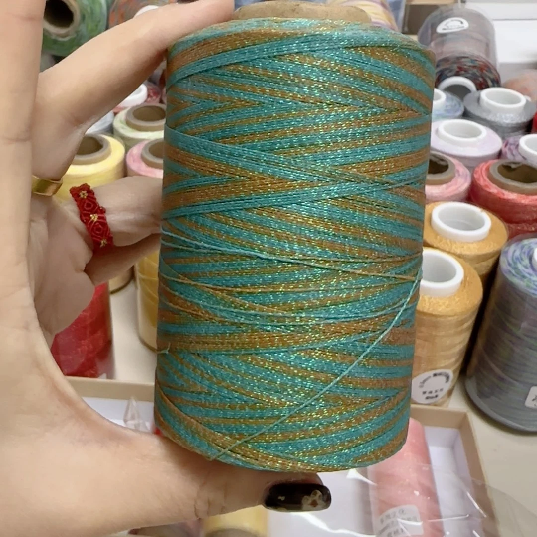 0.3星空段染蜡线千里江山200克