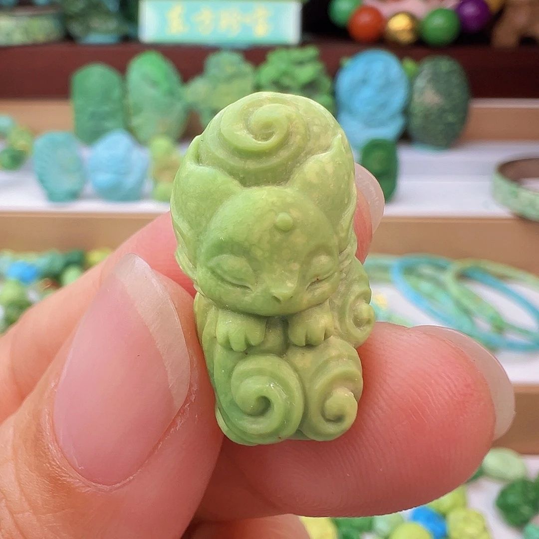 未镶嵌绿松石项链