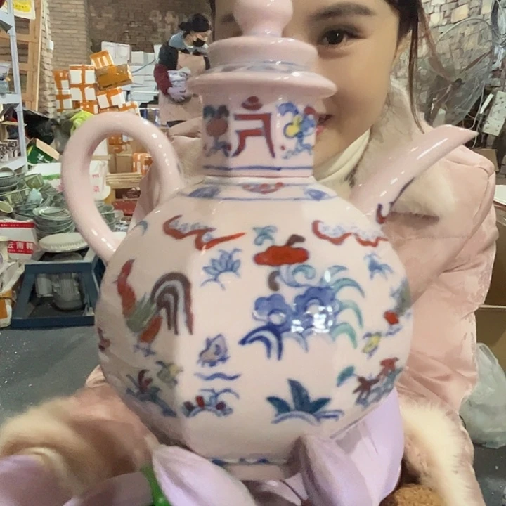 摆件陶景德镇高温陶瓷67