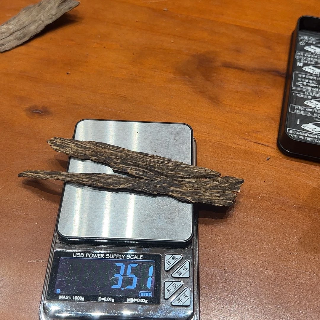 用***7沉香碎屑沉香柬埔寨天然野沉香3.5g