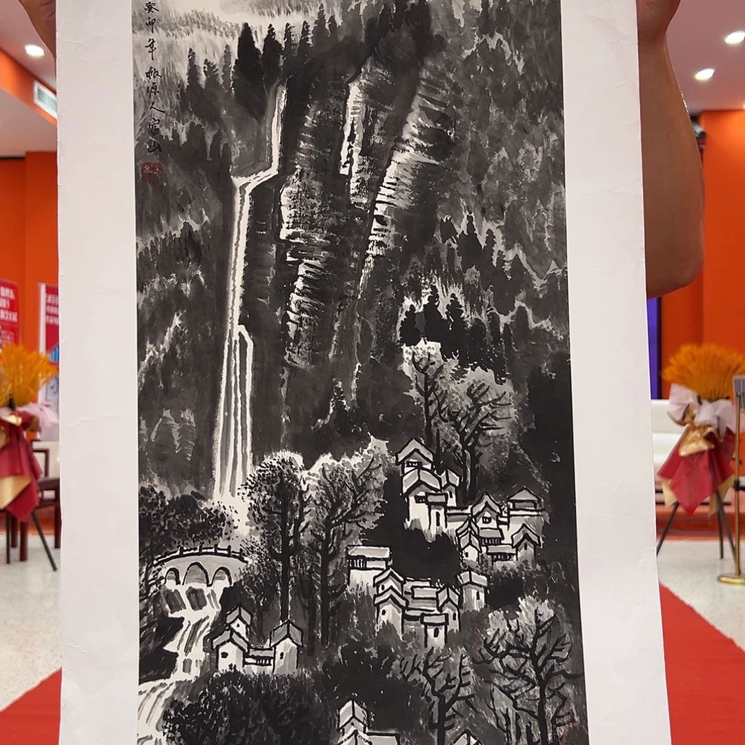 国画国画孙立芳出书精品