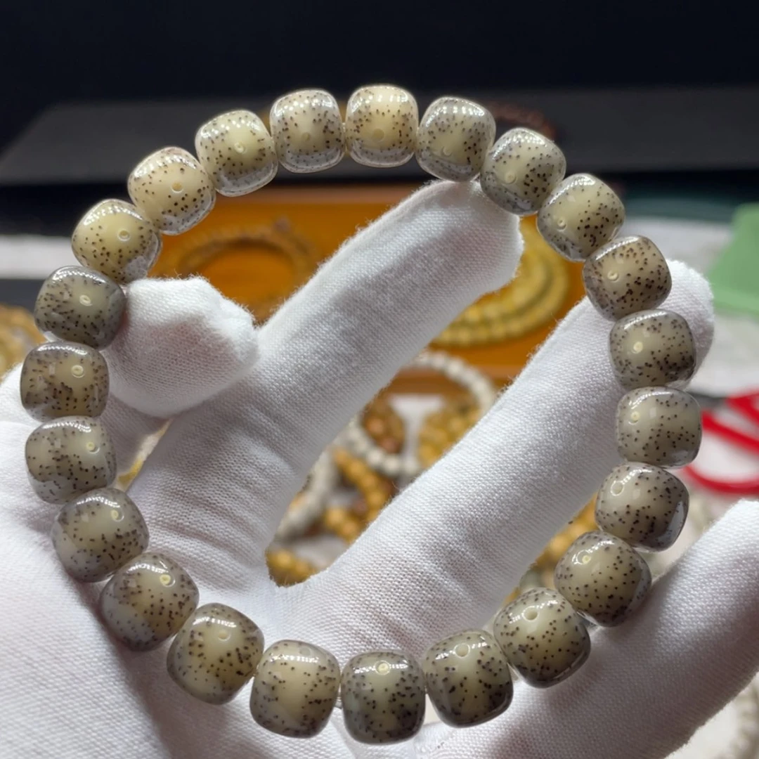 【闪购商品】手串星月菩提SS级10.5全玉化火龙果