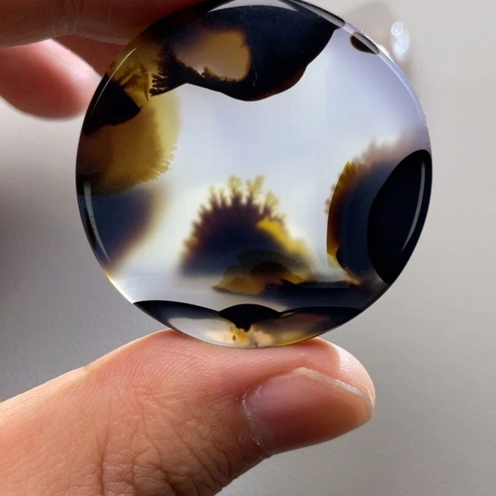 玛瑙/玉髓颈饰未镶嵌水****泪