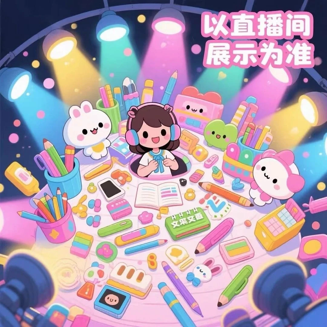 1-21文具百货    以直播间展示为准