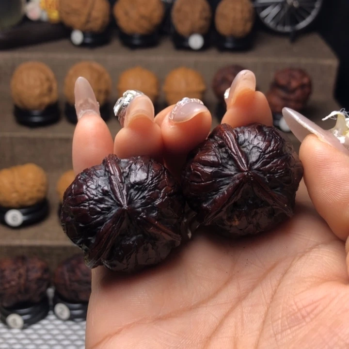 橄榄核吊坠78南瓜墩三楞