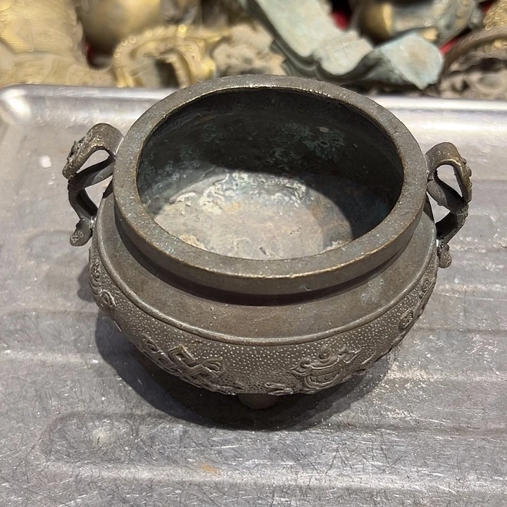 黄铜摆件，文房工艺品摆件