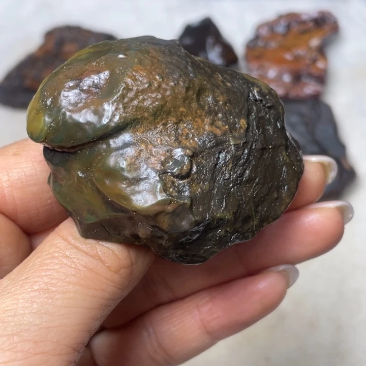 好***人石材戈壁牧民美石原石
