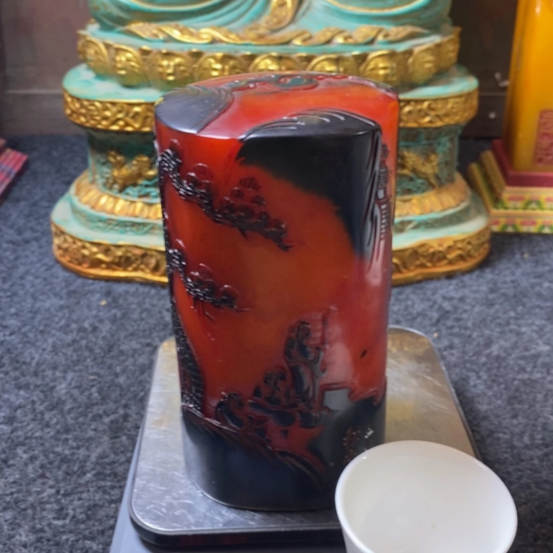 桂***α瓷片精品美物大摆件