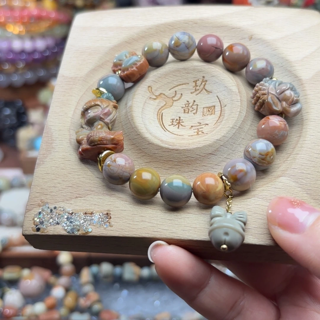 石英质玉未镶嵌珠宝半成品