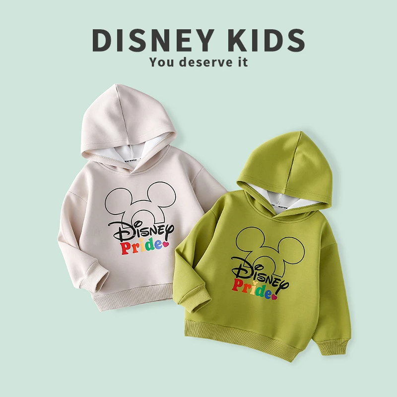 Disney/迪士尼儿童卫衣春季新款长袖上衣宝宝连帽衣服XOR1ZE012