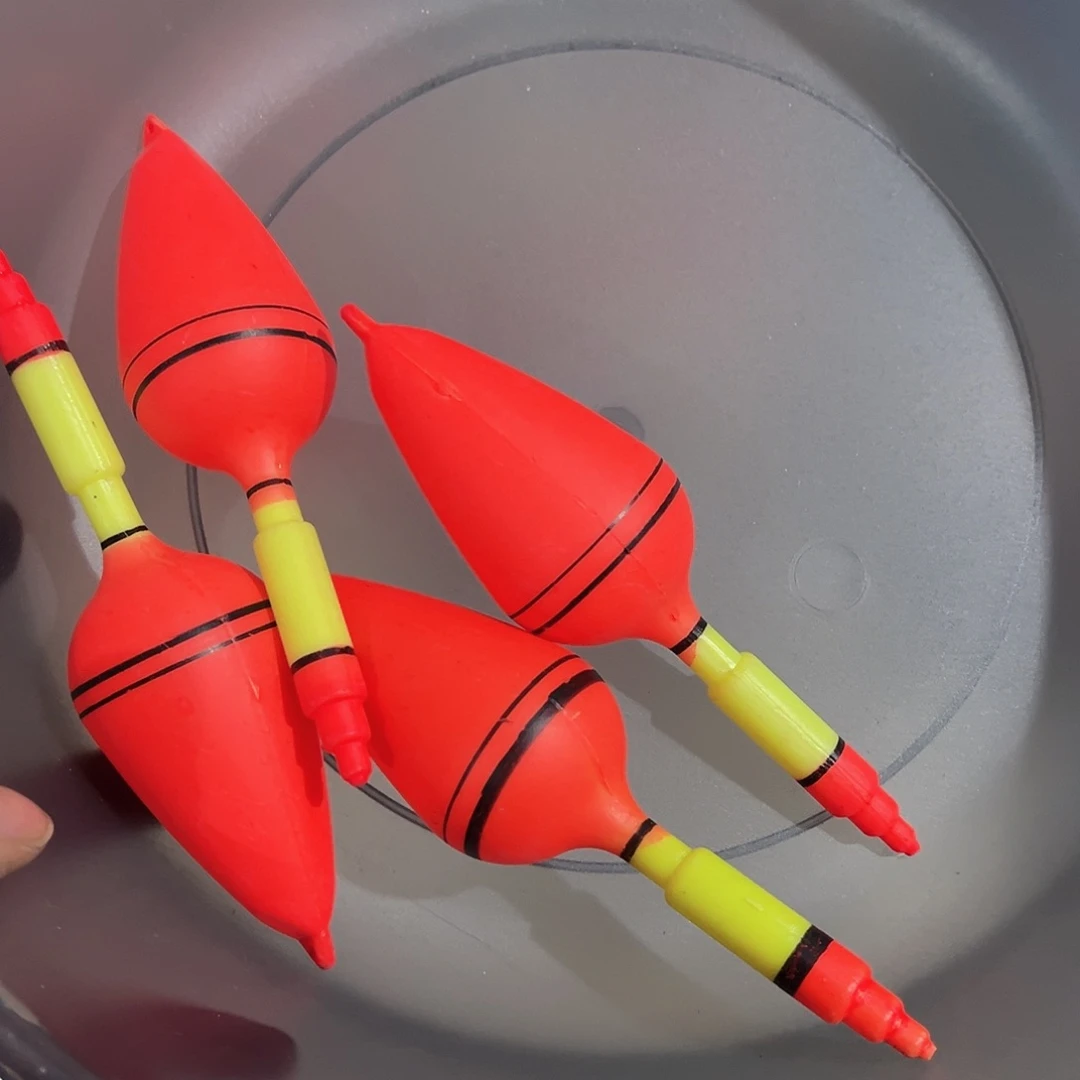 红色大肚子漂发10个