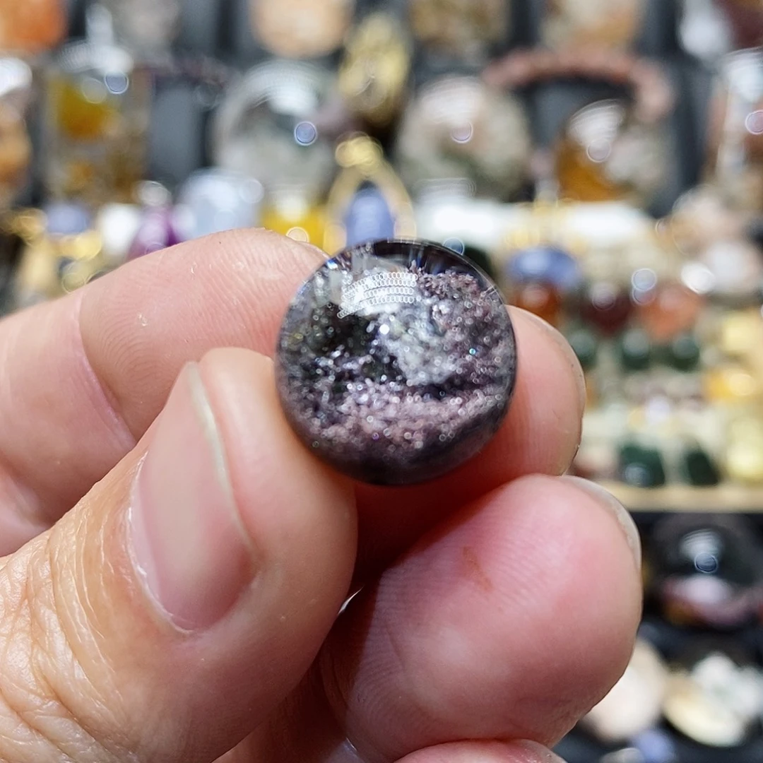 水晶戒指银S925镶嵌H****•天然精致水晶戒指