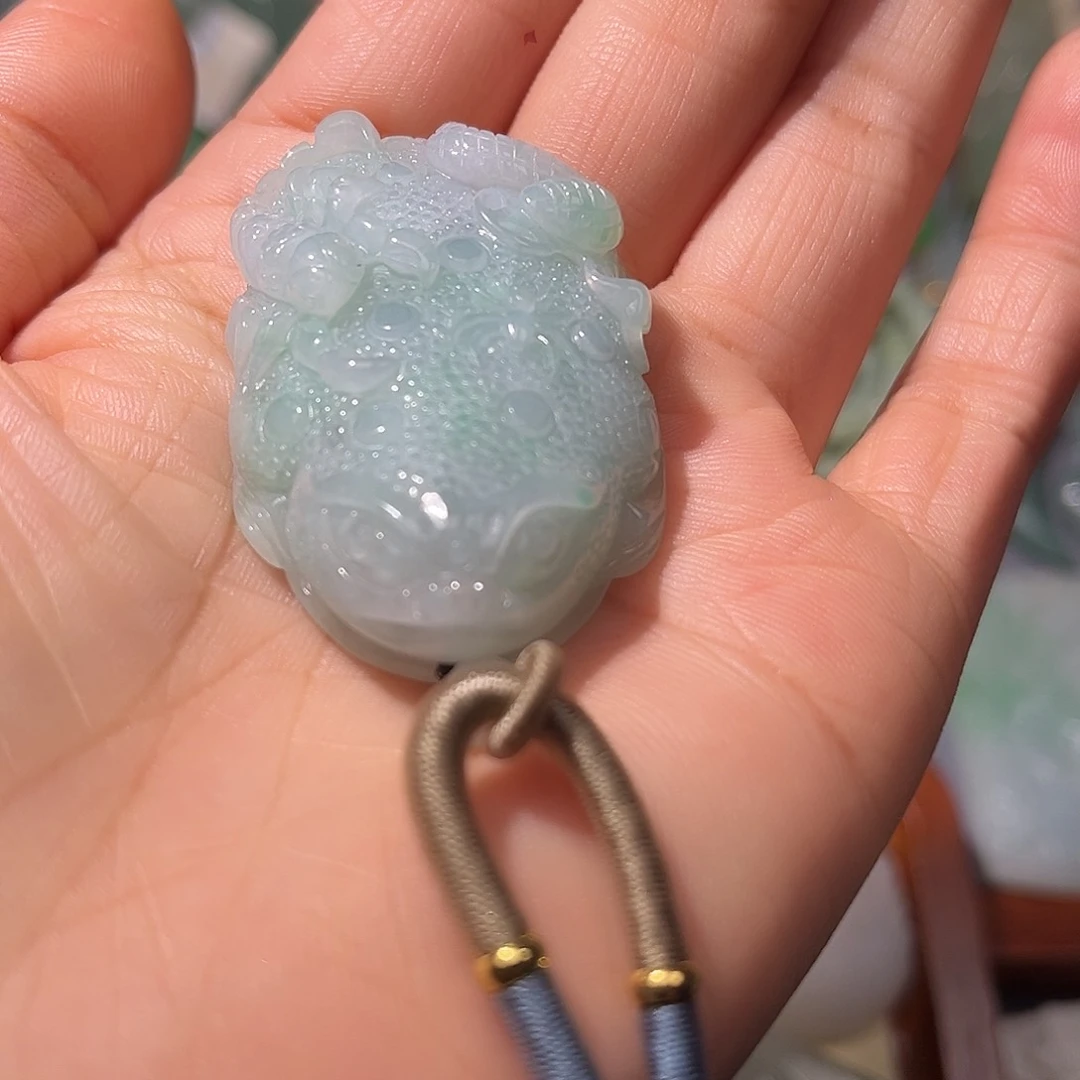 翡翠未镶嵌颈饰天然翡翠