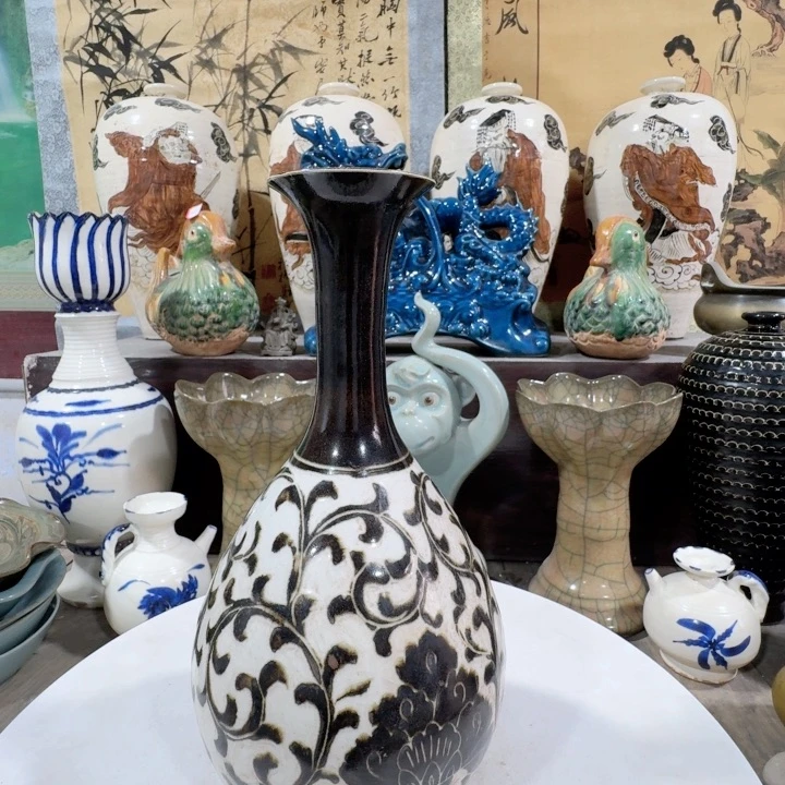 茶盏手工制作陶瓷摆件