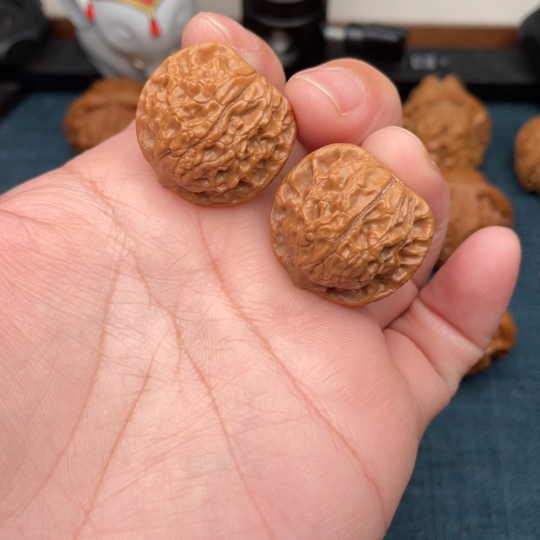 文玩核桃把件全品野生小金豆28