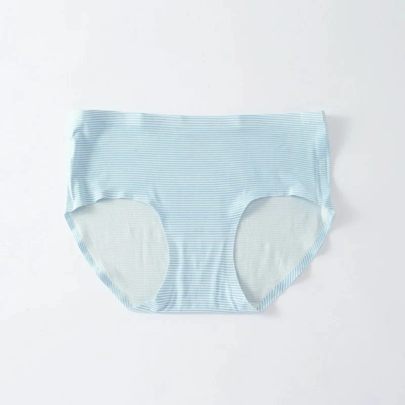 无痕条纹女内裤少女学生