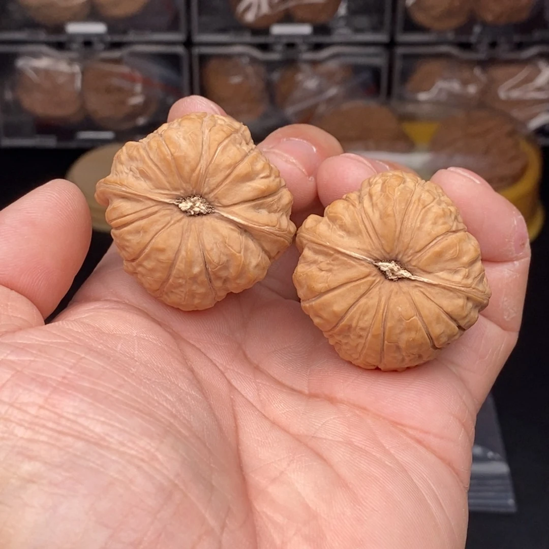 核桃把件39左右南瓜墩