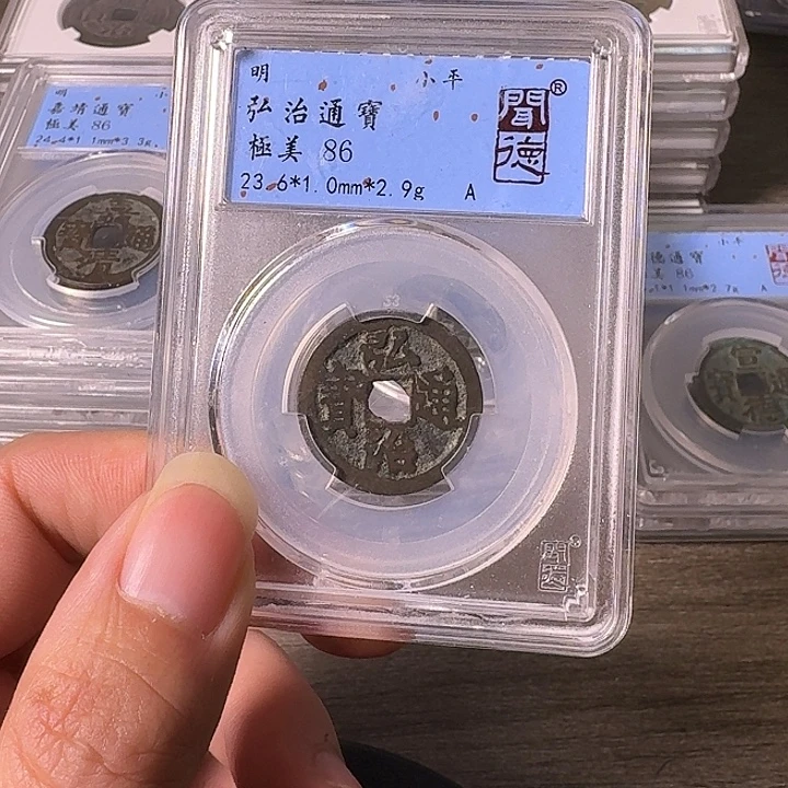 铜A闻博文化弘治通宝