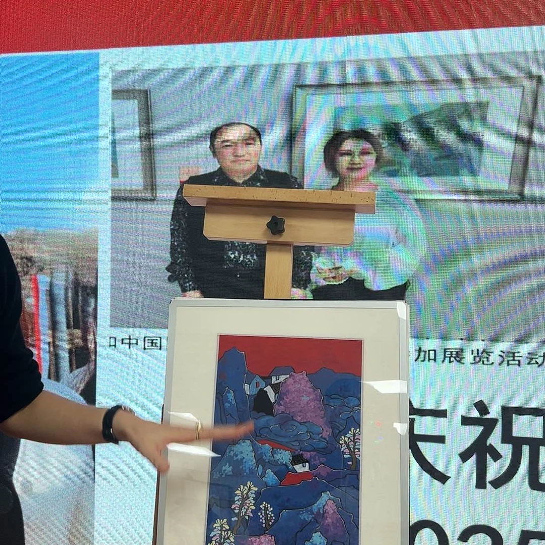 书法张跃玫亲笔手绘