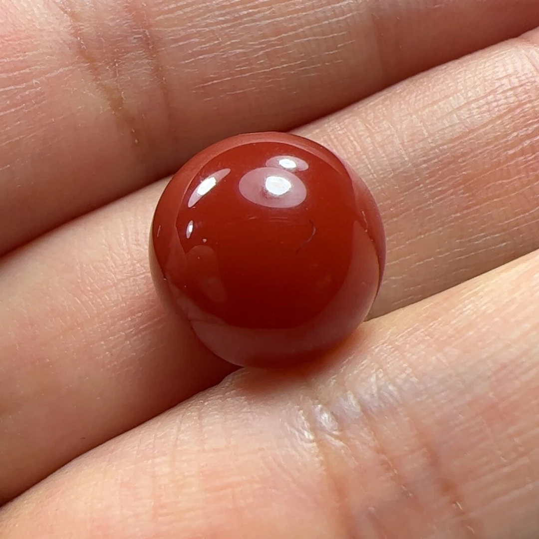 南红玛瑙珠子未镶嵌