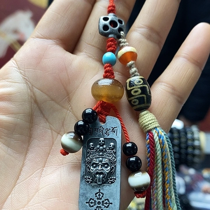 玛瑙/玉髓合金颈饰