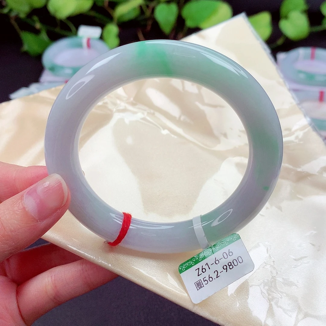 翡翠未镶嵌手镯缅甸天然a货翡翠手镯