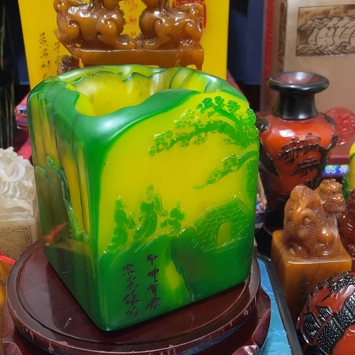寿山石印石篆刻印章引首章闲章姓名章生日礼物