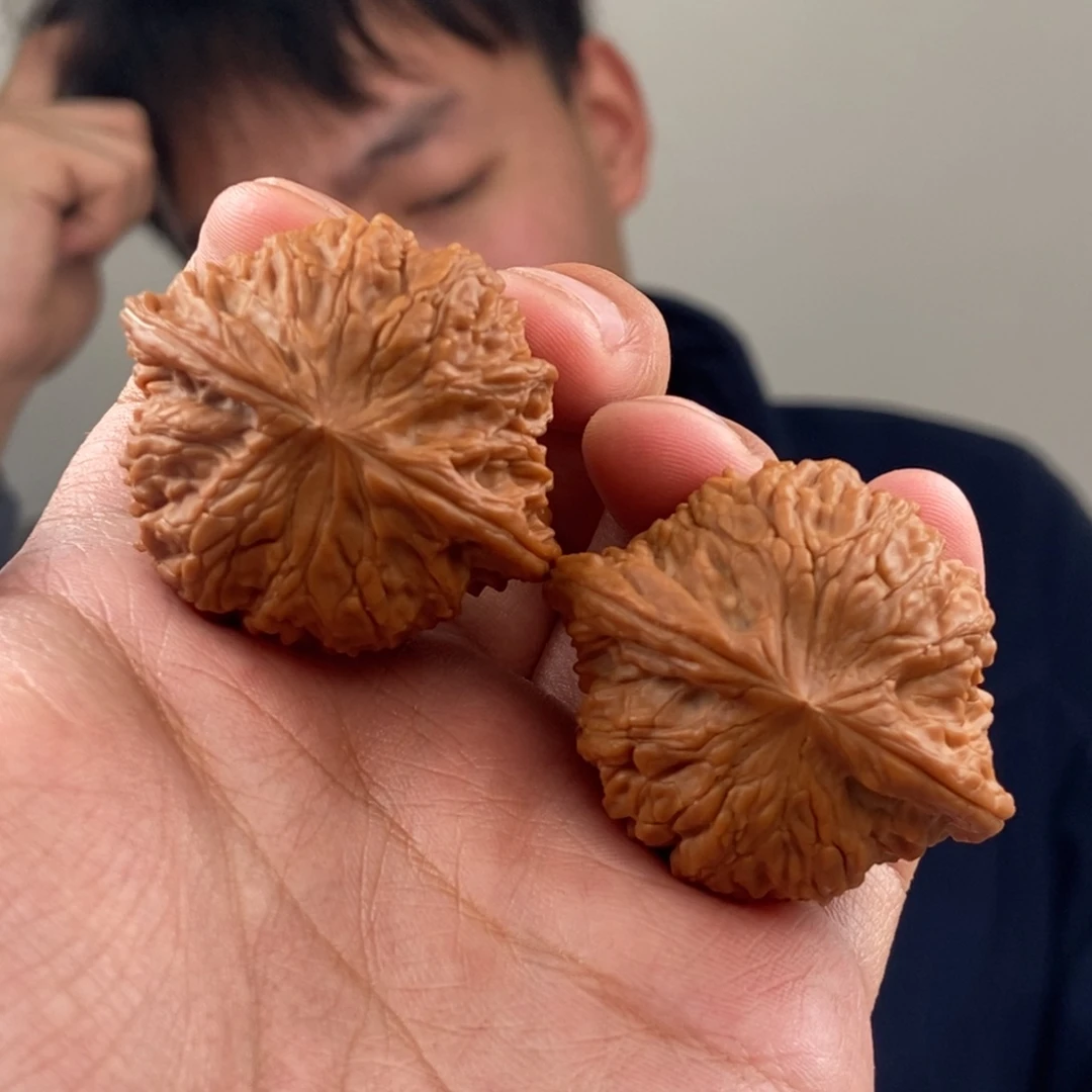 文玩核桃吊坠全品房山正磨42