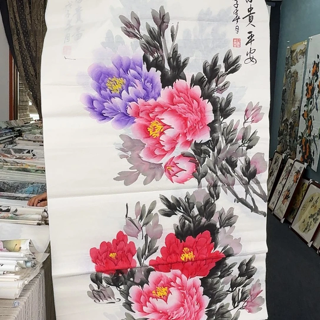 纯手绘的好看作品