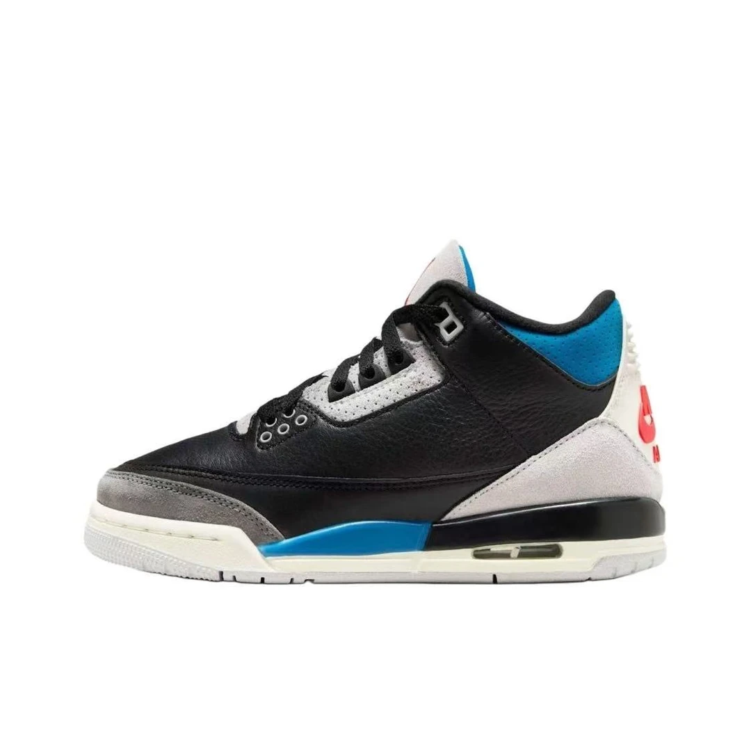 NIKE耐克大童AIR JORDAN 3 RETRO OG BG玩球穿搭篮球鞋IB8968-004