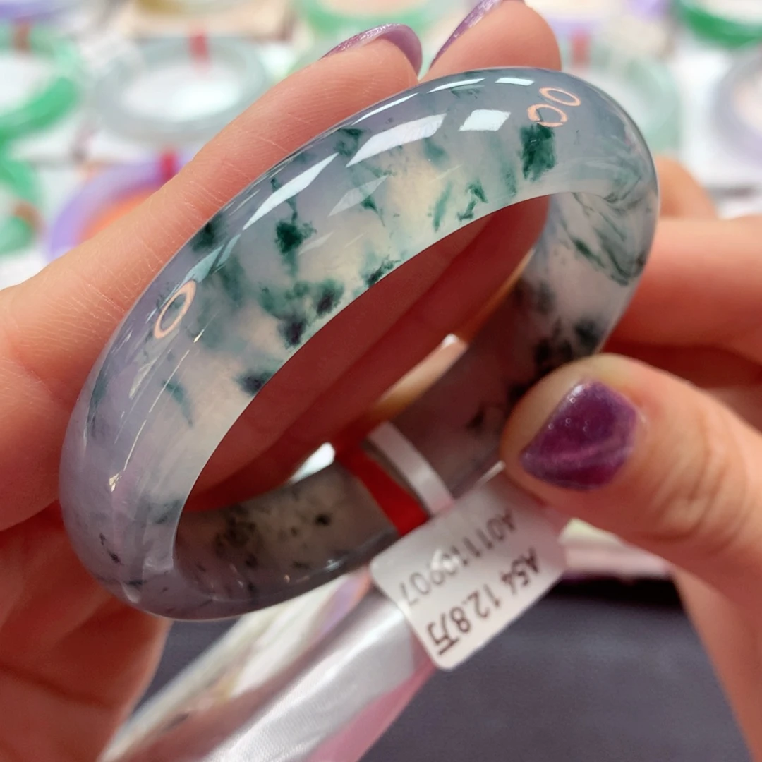 翡翠手镯（贵妃镯）未镶嵌34号欣