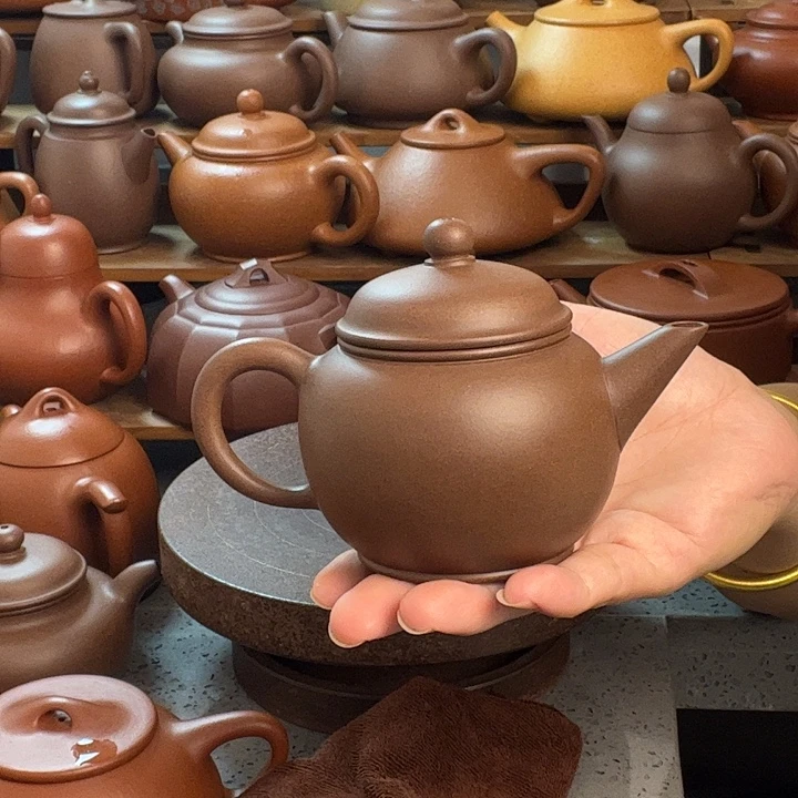 茶壶紫砂原矿紫泥