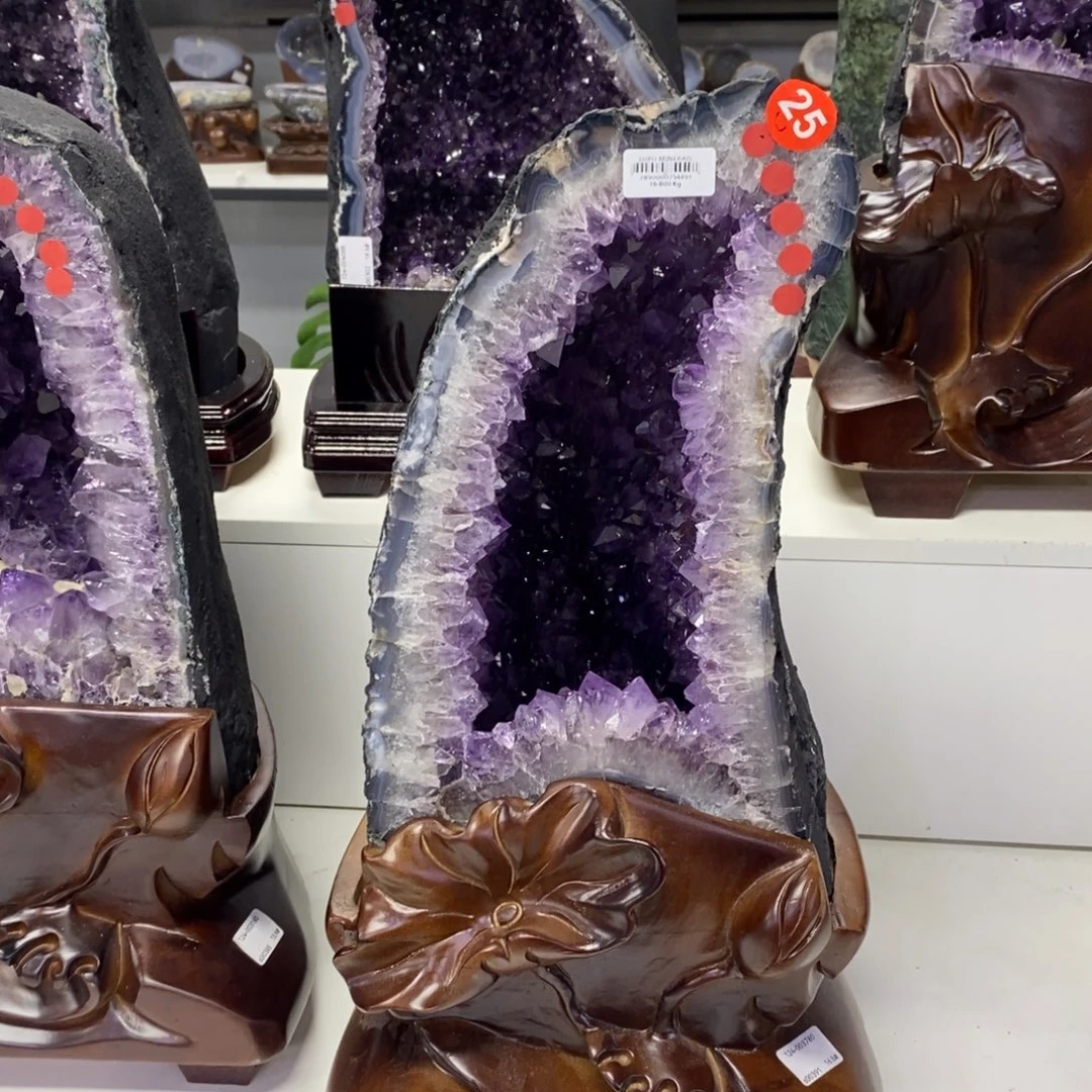 大型摆件（非配饰）紫晶银S925镶嵌