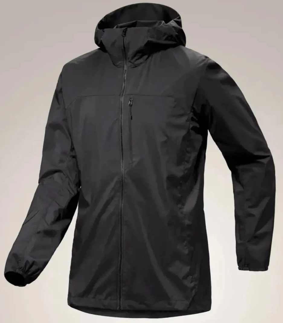 户外防晒衣【2025新款】透气运动暗夜黑武士连帽【港发06运】登山