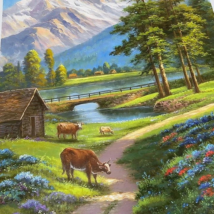 油画会一直之一之一影子