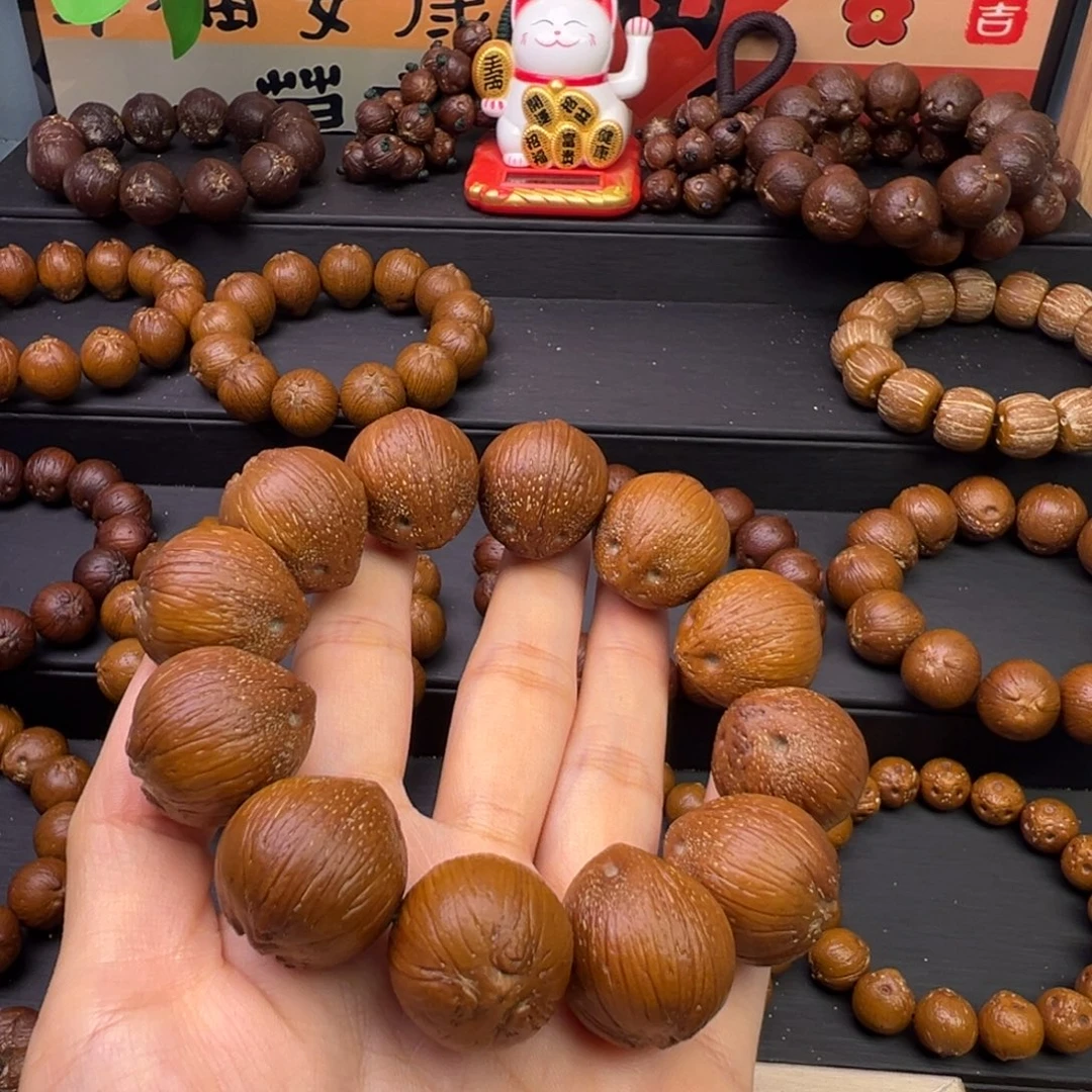 双***鱼紫金鼠手串22原皮 鼠王