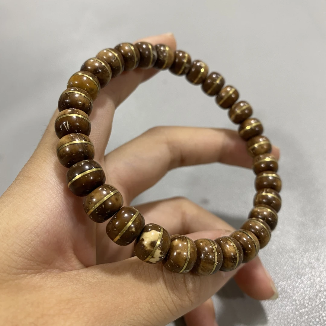 A580紫金鼠 金腰带 单圈手串