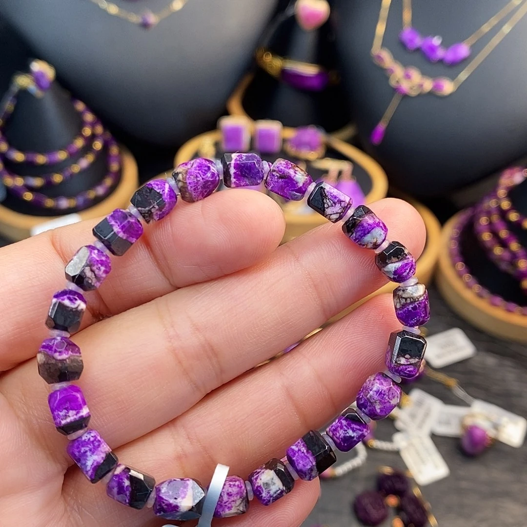 苏纪石（舒俱来）未镶嵌手串