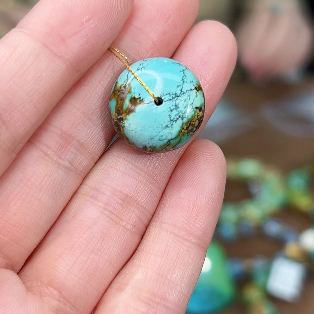 绿松石珠宝奇石未镶嵌