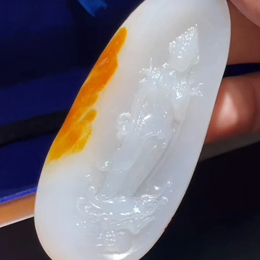 和田玉玉石挂件 d1108 拍一发一